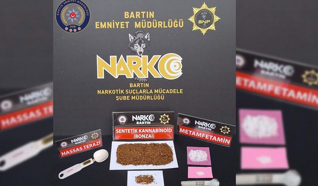 BARTIN'DA UYUŞTURUCU OPERASYONUNDA 9 GÖZALTI