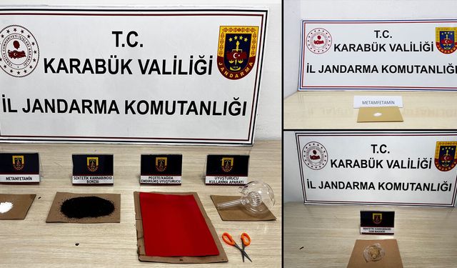 JANDARMA'DAN UYUŞTURUCU OPERASYONU: ÇOK SAYIDA MADDE ELE GEÇİRİLDİ