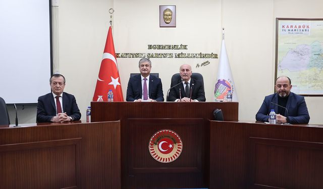 VALİ YAVUZ, İL GENEL MECLİSİ’NİN 2026 YILI İLK TOPLANTISINA KATILARAK VEDA ETTİ