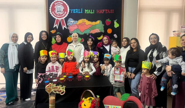 YERLİ MALI BİLİNCİ KARABÜK'TE ÇOCUKLARLA YEŞERİYOR