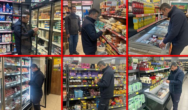 YENİCE'DE MARKET DENETİMLERİ SÜRÜYOR