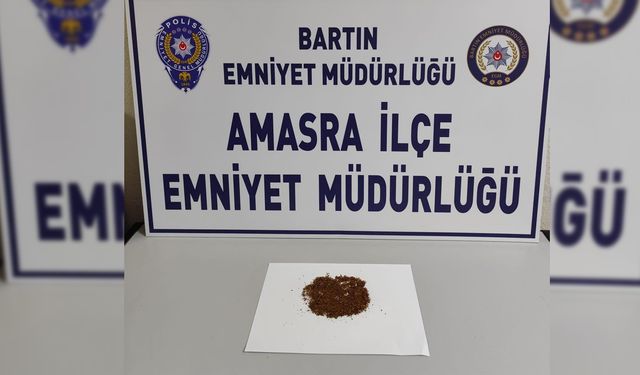 BARTIN'DA UYUŞTURUCU OPERASYONU 9 GÖZALTI