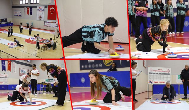 OKUL SPORLARI FLOOR CURLİNG GENÇLER İL BİRİNCİLİĞİ TAMAMLANDI