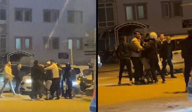 ÇANKIRI'DA TEKMELİ YUMRUKLU KAVGA