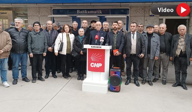 CHP KARABÜK İL BAŞKANI VEDAT YAŞAR’DAN 6 ŞUBAT AÇIKLAMASI