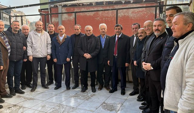 CHP MERKEZ İLÇE MAHALLE MUHTARLARI İLE BULUŞTU