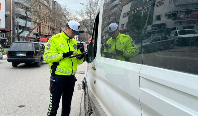 ZONGULDAK EMNİYETİNDEN TİCARİ ARAÇLARA SIKI DENETİM