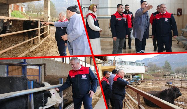 İL MÜDÜRÜ ÖNDER'DEN SUCUK ÜRETİM TESİSİ VE KESİMHANE ZİYARETİ