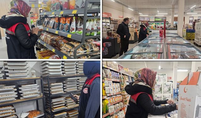 KARABÜK'TE GIDA DENETİMLERİ SÜRÜYOR