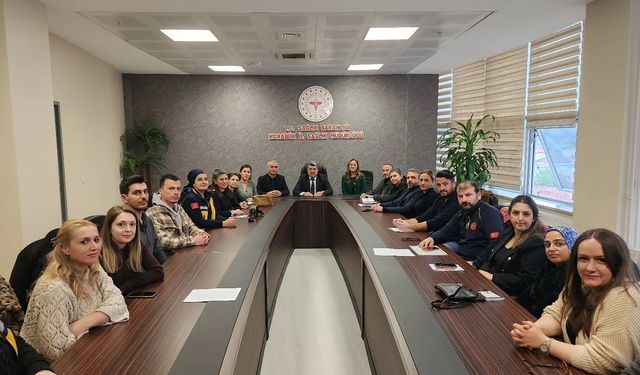 KARABÜK’TE ACİL SAĞLIK HİZMETLERİ MASAYA YATIRILDI