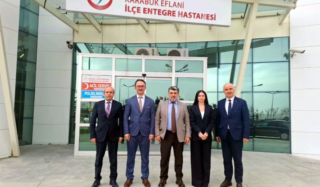 İL MÜDÜRÜ KARA EFLANİ'DE SAĞLIK TESİSLERİNİ İNCELEDİ