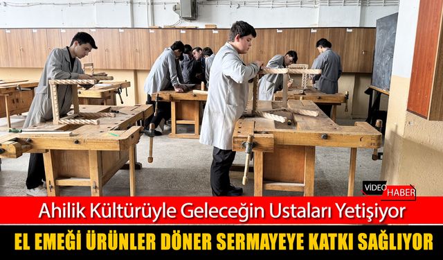 SAFRANBOLU’DA MESLEK LİSESİ ÜRETİMİ EKONOMİYE KAZANDIRILIYOR