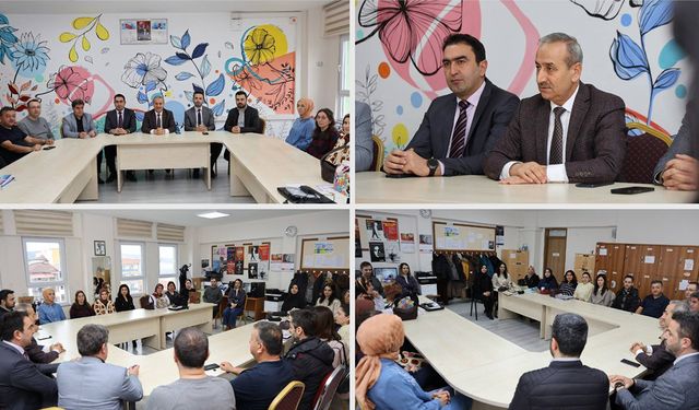 İL MÜDÜRÜ AKBAŞ ÖĞRETMENLERLE BİR ARAYA GELDİ
