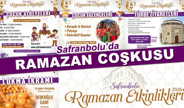 SAFRANBOLU'DA RAMAZAN COŞKUSU