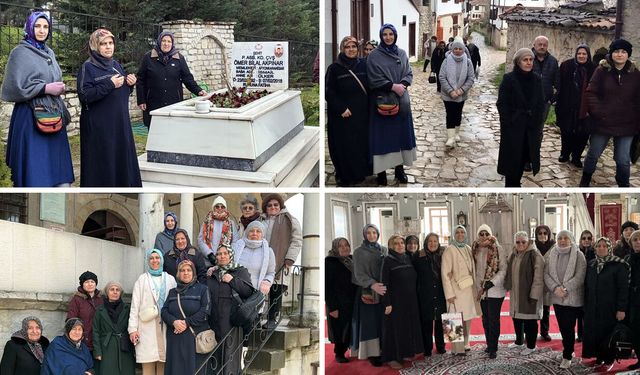 SAFRANBOLU BELEDİYESİ'NDEN RAMAZAN ETKİNLİKLERİ KAPSAMINDA TÜRBE ZİYARETLERİ