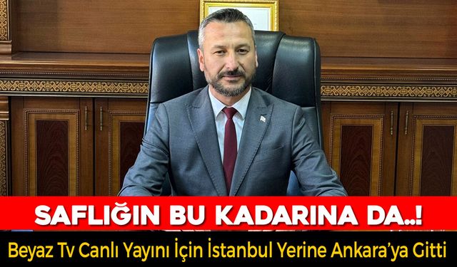 BAŞKAN CIVA ADRES ŞAŞIRDI: İSTANBUL YERİNE ANKARA'YA GİTTİ