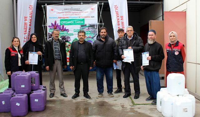 KARABÜK'TE İYİ VE ORGANİK TARIM HAMLESİ: ÜRETİCİLERE SERTİFİKA VE DESTEK VERİLDİ