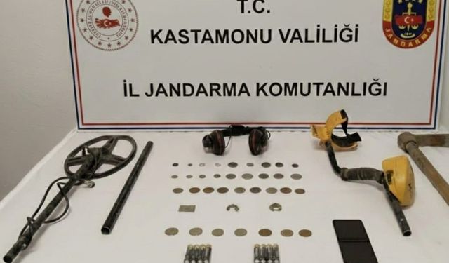 KASTAMONU'DA TARİHİ ESER KAÇAKÇILARINA OPERASYON