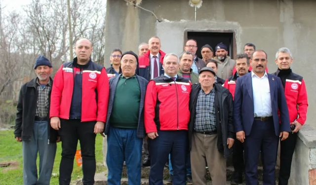 ESKİPAZAR GÖZLÜ KÖYÜ'NDE MERA ISLAH VE TARIM DESTEK TOPLANTISI DÜZENLENDİ