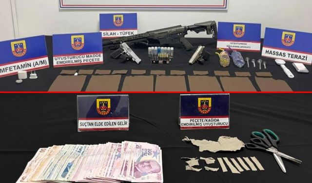 ŞARJ ALETİNE GİZLENMİŞ UYUŞTURUCU BULUNDU