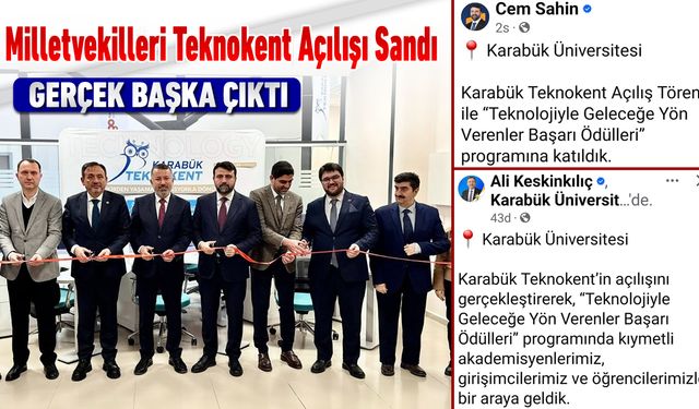 8 YIL ÖNCE AÇILAN TEKNOKENT’E YENİDEN AÇILIŞ ALGISI