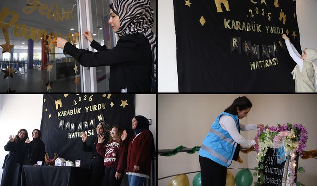 KARABÜK'TE YURTLARDA RAMAZAN HAZIRLIĞI TAMAMLANDI