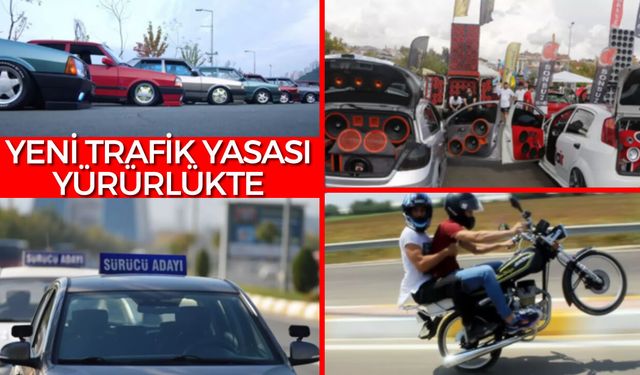 YENİ TRAFİK YASASI YÜRÜRLÜKTE: EHLİYET İPTALİ VE 180 BİN LİRAYA KADAR CEZA