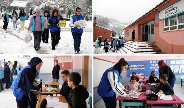 "HAYALLER GERÇEK OLSUN" PROJESİYLE ÖĞRENCİLERİN YÜZÜ GÜLDÜ
