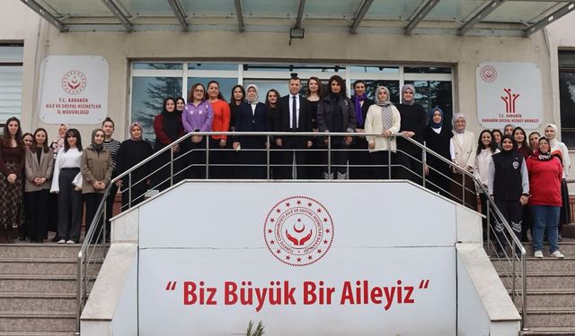 AİLE VE SOSYAL HİZMETLER İL MÜDÜRLÜĞÜ'NDE 8 MART PROGRAMI