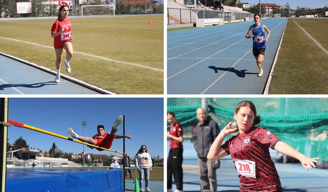 SAFRANBOLU'DA OKUL SPORLARI ATLETİZM İL BİRİNCİLİĞİ HEYECANI