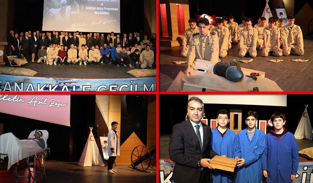 KARABÜK’TE ÇANAKKALE ZAFERİ’NİN 111. YILI DUYGU DOLU PROGRAMLA ANILDI