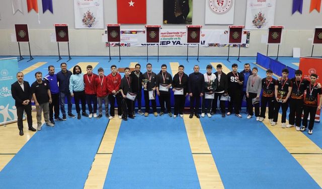 OKUL SPORLARI GENÇ ERKEKLER DART İL BİRİNCİLİĞİ TAMAMLANDI