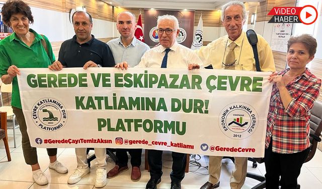 GEREDE ÇAYI TEMİZ AKSIN PLATFORMU’NDAN 3. YIL AÇIKLAMASI: “SORUN HÂLÂ ÇÖZÜLMEDİ”