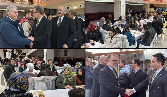 YENİDEN REFAH PARTİSİ KARABÜK TEŞKİLATI İFTARDA BULUŞTU