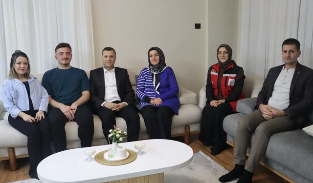 KARABÜK’TE GENÇ ÇİFTLERE RAMAZAN ZİYARETİ