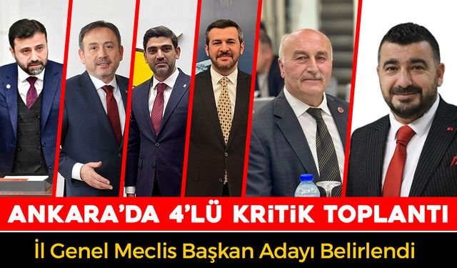 İL GENEL MECLİS BAŞKAN ADAYI BELİRLENDİ Mİ?