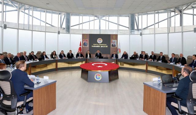 KARABÜK'TE İL HAYVANLARI KORUMA KURULU TOPLANTISI YAPILDI