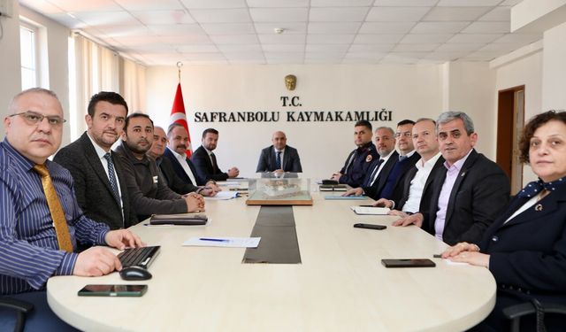 KAYMAKAM BASKIN RAMAZAN BAYRAMI TEDBİRLERİNİ MASAYA YATIRDI