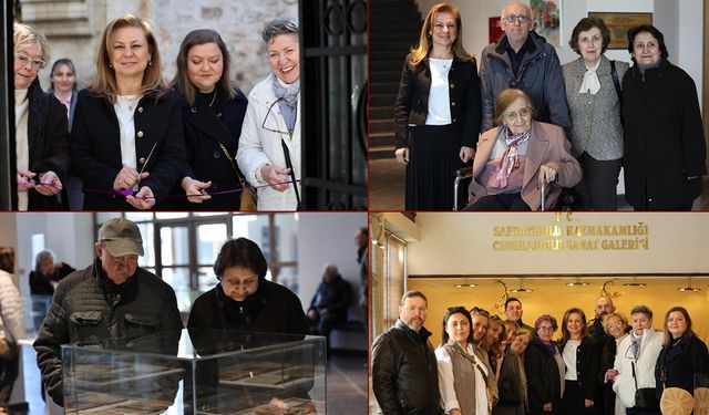 SAFRANBOLU'DA 8 MART'A ÖZEL İKİ ANLAMLI SERGİ AÇILDI