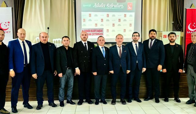 SAADET PARTİSİ'NDEN "ADALET SOFRASI" İFTARI