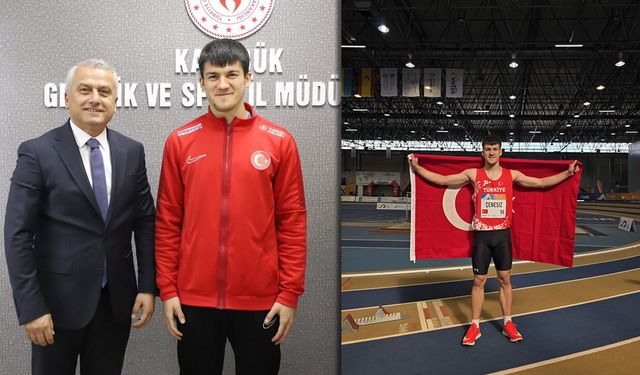 KARABÜKLÜ MİLLİ SPORCU MUHAMMET ARİF DÜNYA ŞAMPİYONU OLDU