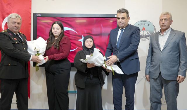 ŞEHİDİN İSMİ KÖY OKULUNDAKİ KÜTÜPHANEDE YAŞATILACAK