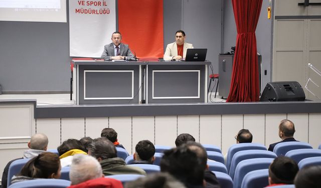 GENÇLER FUTSAL GRUP MÜSABAKALARI ÖNCESİ TEKNİK TOPLANTI YAPILDI