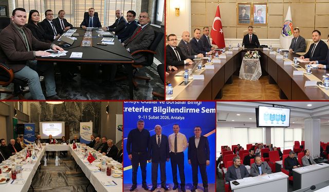 KTSO ÇAPRAZ ŞUBAT AYI ÇALIŞMALARI HAKKINDA BİLGİ VERDİ