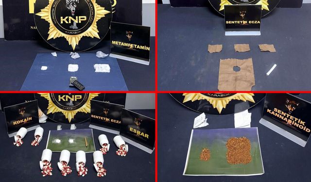 KARABÜK'TE UYUŞTURUCU OPERASYONLARINDA 5 TUTUKLAMA