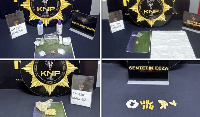 KARABÜK'TE UYUŞTURUCU OPERASYONU: 5 TUTUKLAMA
