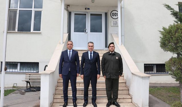 VALİ OKTAY ÇAĞATAY’DAN ASKERLİK ŞUBESİ’NE ZİYARET