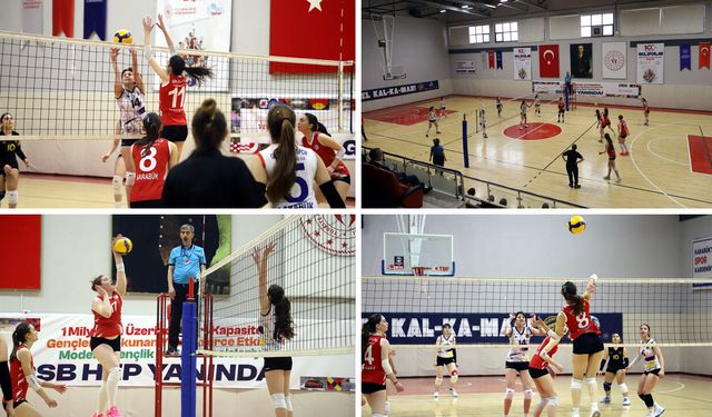 YILDIZ KIZLAR VOLEYBOL İL BİRİNCİLİĞİNDE ŞAMPİYON BELLİ OLDU
