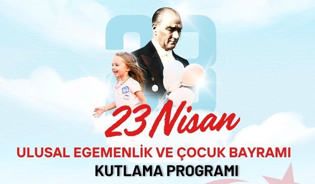 KARABÜK'TE 23 NİSAN PROGRAMI BELLİ OLDU
