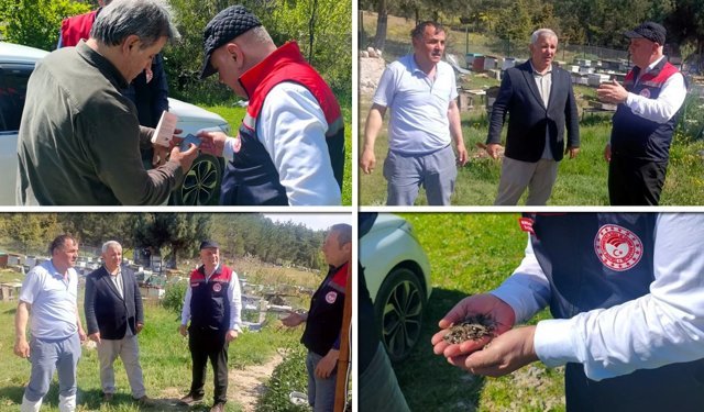 SAFRANBOLU'DA ARICILARA YERİNDE DESTEK